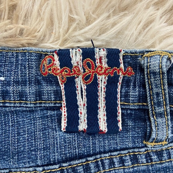 Vintage Pepe Distressed Patchwork Jeans - Picture 11 of 11